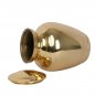 Beautiful Solid Plain Brass Urns Keepsake Cremation Urns for Human Ashes 5 inch