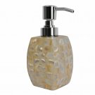 Mother of Pearl Bathroom Accessories Designer  Handmade Bathroom Soap Dispensers
