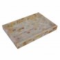 Decorative Serving Tray Breakfast Coffee Table Top Handmade Mother of Pearl-12in