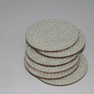 SILVER- Pearl Beads Decorative Coasters for Bar Tea Home Décor Drink Holder