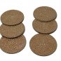 Golden- Pearl Beads Decorative Coasters for Bar Tea Home Décor Drink Holder