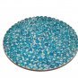 Blue- Pearl Beads Decorative Coasters for Bar Tea Home D&Atilde;&copy;cor Drink Holder