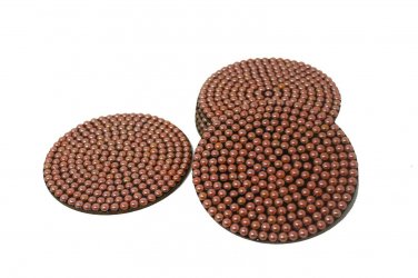 Pink- Pearl Beads Decorative Coasters for Bar Tea Home D&Atilde;&copy;cor Drink Holder