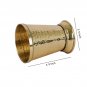 Hammered Mint Julep Cup Pure Brass Moscow Mule Mug Goblet Tumbler Drink Glass