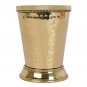 Hammered Mint Julep Cup Pure Brass Moscow Mule Mug Goblet Tumbler Drink Glass