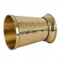 Hammered Mint Julep Cup Pure Brass Moscow Mule Mug Goblet Tumbler Drink Glass