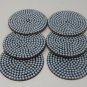 Sky Blue- Pearl Beads Decorative Coasters for Bar Tea Home D&Atilde;&copy;cor Drink Holder