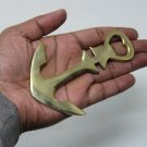 Heavy Duty Brass with Mother of Pearl Flat Bottle Opener Solid Easy to Use