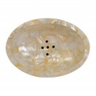 Mother of Pearl Soap Saver Soap Lift Soap Dish Holder Tray Bathroom Pearl Color