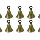 Handicrafts Indian Brass Jingle Bells for Home Door Musical Décor Pet Bells 2" H