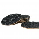 Black- Pearl Beads Decorative Coasters for Bar Tea Home Décor Drink Holder