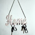 5 Hooks Wall Mounted Key Holder Organizer Hat Rack Kitchen Wall Mount Décor-HOME 5 Hooks Wall Mounted Key Holder Organizer Hat Rack Kitchen Wall Mount Décor-HOME