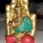 Brass Blessing Buddha in Blessing Hand - Brass Statue Tibetan Buddhist Statues