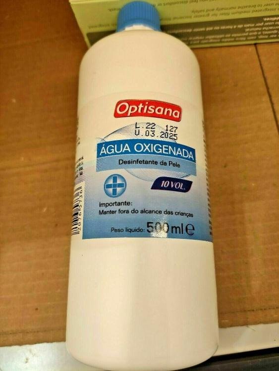 Hydrogen Peroxide Antimicrobial Agent 3% H2O2 Solution 10 Vols 500ml one
