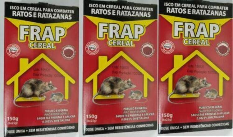 Grain Bait Rodenticide Poison Rat Mice Mouse Frap Cereal