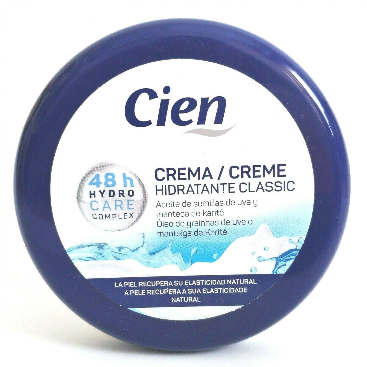 Cien Moisturizing Classic 250ml Face Body Cream Grape Seeds and Shea