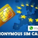 Anonymous Active SIM CARD Portugal for use in ITALY (ACTIVATED) SMS, Calls, Data