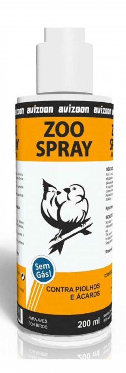 AVIZOON ZOO SPRAY Insecticide 200 ML deworming external for Bird Pigeon