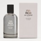 Zara Eau De Parfum Men Rich Leather Nº1555 100ml 3.38 Oz