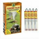 4 x Smoke Bomb Professional Mole Repellent Fumond Talpe