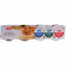 Fides Pate Portuguese Gourmet Food Paste Mix Sardine, Tuna, Mackerel 8 X 22g)
