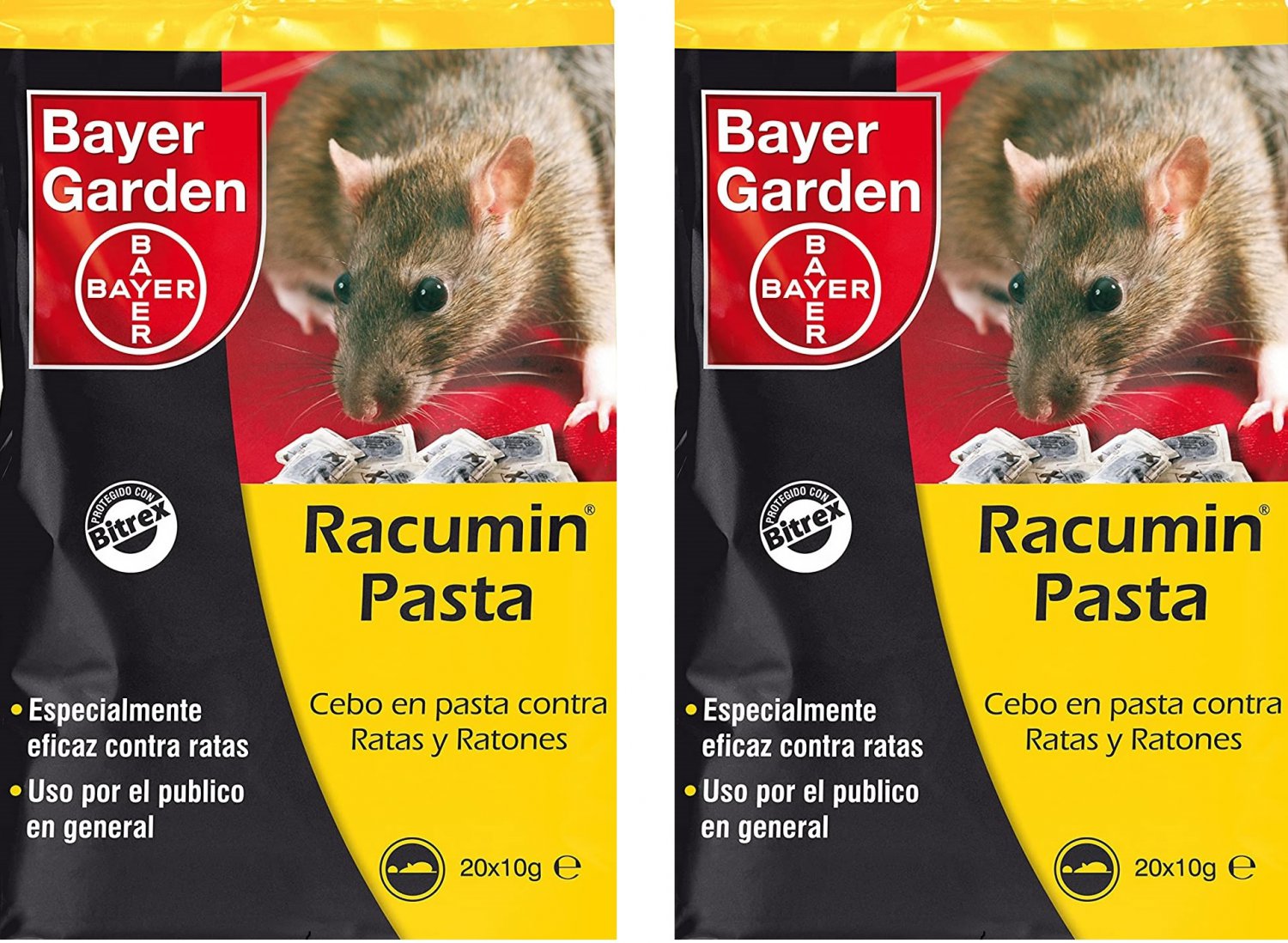 Bayer Racumin Rodenticide Killer Bait Rat Mouse Mice Poison 400g