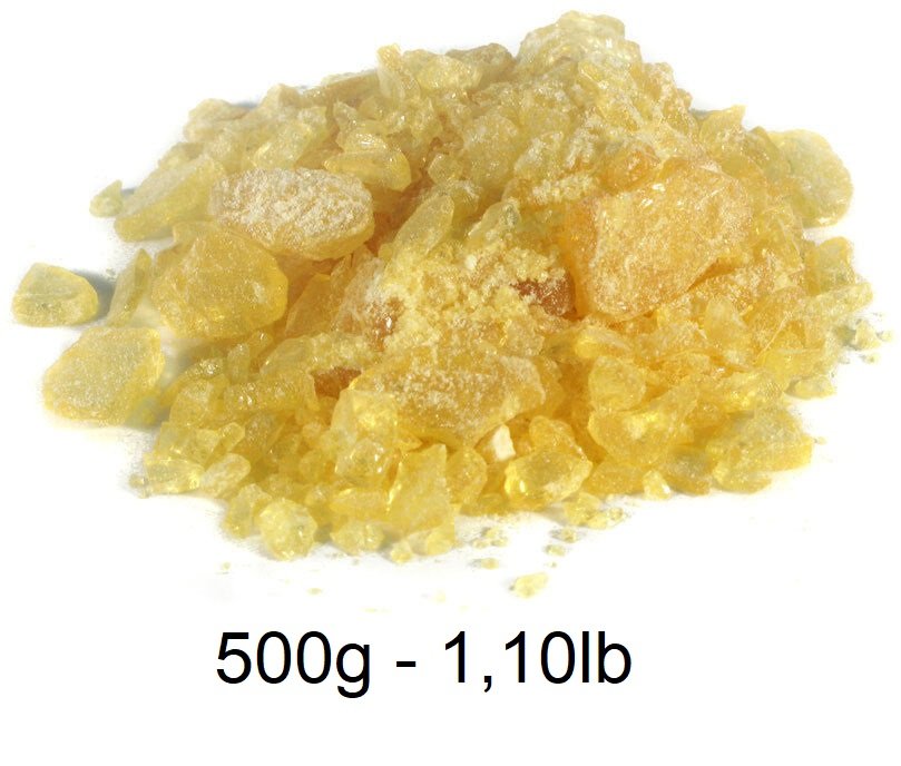 Colophony Natural Rosin Pine Resin 500g - 1,10 lb Flakes Gum Incense Solder Flux