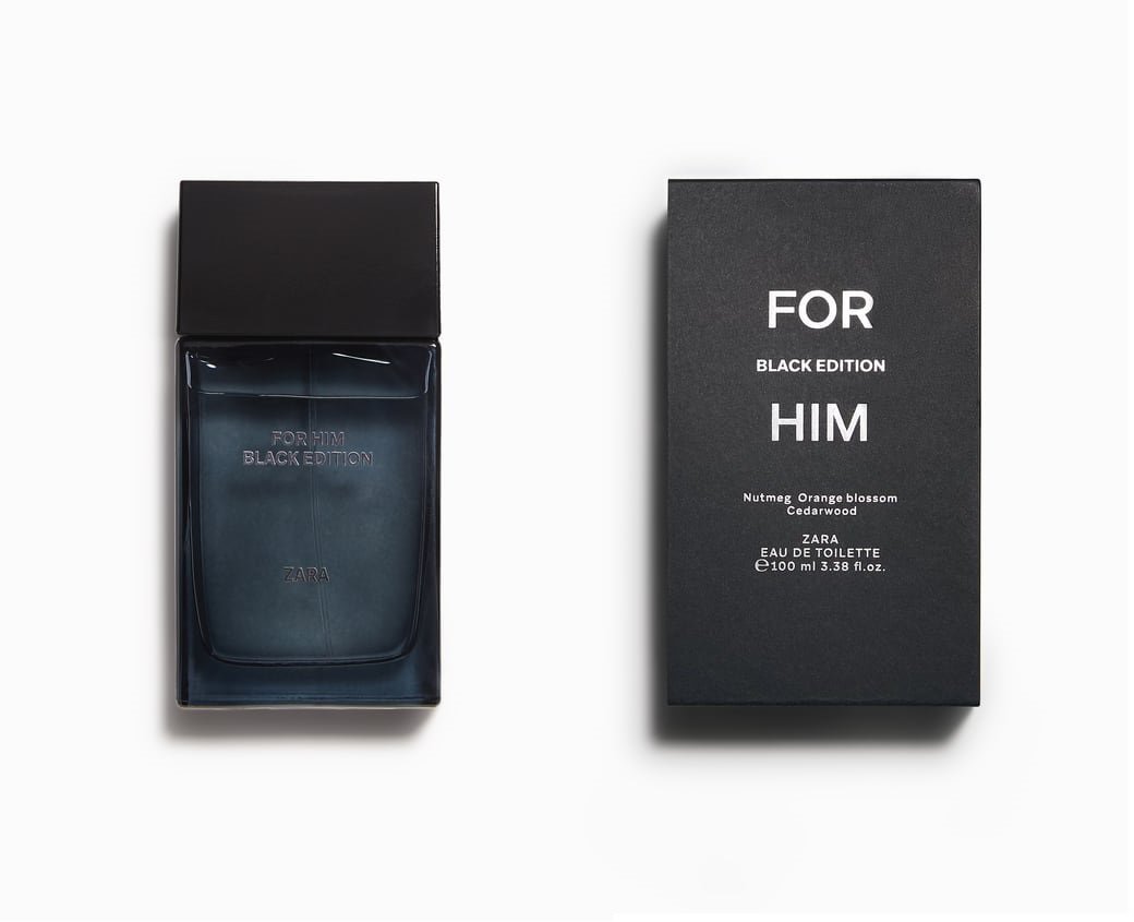 Zara For Him Black Edition Eau De Toilette Fragrance Perfume 100ml 3.38 oz New