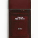 Zara For Him Red Edition Edt Eau De Toilette Fragrance Perfume 100ml 3.38 oz New