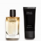 Zara Man Vibrant Leather Eau De Parfum Fragrance 100ml And After Shave 75ml
