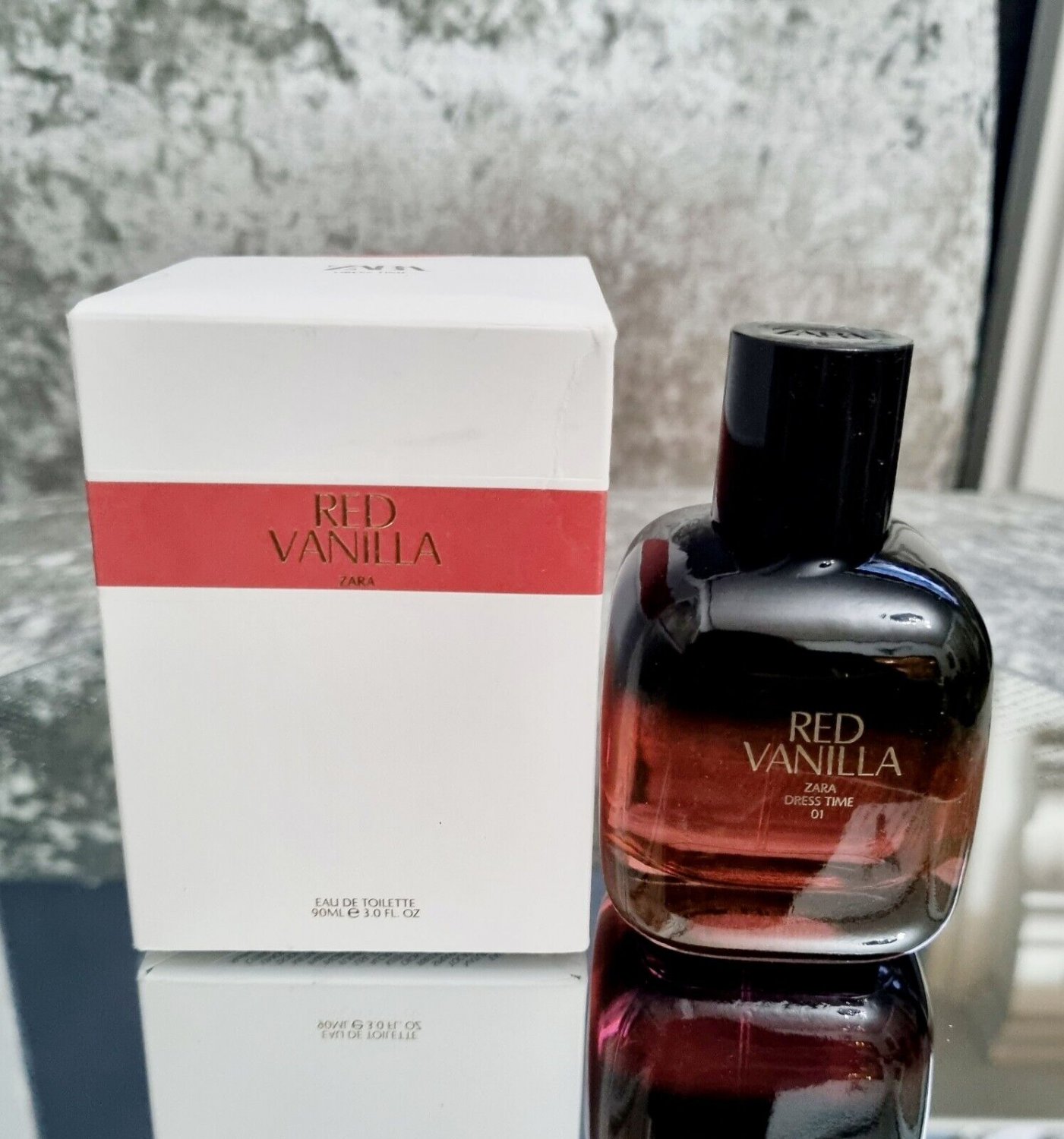 ZARA Red Vanilla Limited Edition Woman EAU De Toilette - 90ML 3.0 Oz