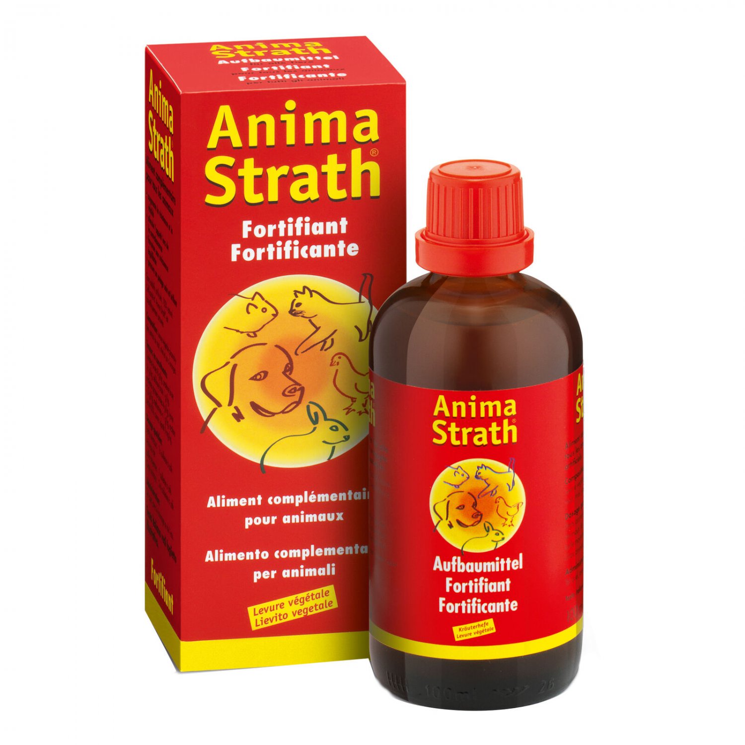 Anima Strath Vitamin Mineral Appetite Liquid Dog Cat Bird 100ml
