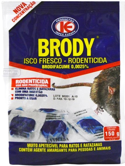 brody  - 150g Rat Killer Mouse Paste Bait Control Great Formula