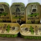 Sardines Petinga Portuguese in Olive Oil Cans 5 x 90g - 5 x 3.17 oz Portugal