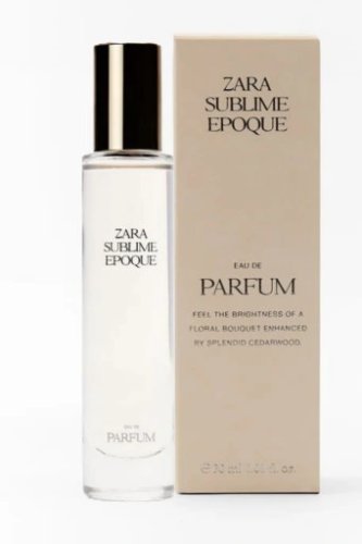 Zara Sublime Epoque Eau De Parfum Women Fragrance 30 ml 1.01 oz New Sealed
