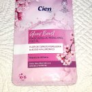 Cien Glow Boost Hydrating Refreshing Sheet Mask cherry and hyaluronic acid