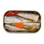 4 x 120g Cans Sardines Fish in Spicy Olive Oil with Pickles Minerva Portugal
