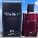ZARA Vibrant Leather Explosion Eau De Parfum Pour Homme 100ml Perfume Men New
