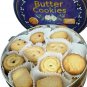 Portugal Luxury Butter Cookies Biscuits Tin 454g - 1 pound Biscuit Assortment