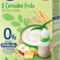 Breakfast Hero Baby Flour 8 Cereals with Fruit Cereals Non-dairy Porridge 340g