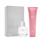 Zara Orchid Intense Parfum 90ml & Shimmering Body Lotion 150ml Set Pack New