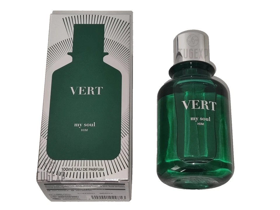 VERT My Soul For Him Eau de Parfum Men 100ml Mercadona Fragrance Perfume New