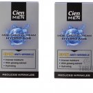 2 x Cien Men Q10 Anti Wrinkle Hydro Age Moisturizing Cream 2 x 50ml