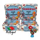 4x Minerva Cans Spicy Sardine Paste Portuguese Speciality Food 75g Portugal Patê 4x Minerva Cans Spicy Sardine Paste Portuguese Speciality Food 75g Portugal Patê