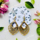 2022 New Hand Made Women Fashion Earrings Wooden Luxury Jewelry Earrings New