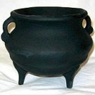 Cast Iron Cauldron 6" dia