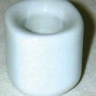 White Ceramic Chime Candle Holder