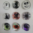 Handmade and Made to Order Glass Gem Halloween Magnets