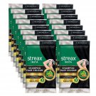 Pack of 10 Streax Shampoo Hair Color works in just 5 minutes ( Natural Black )