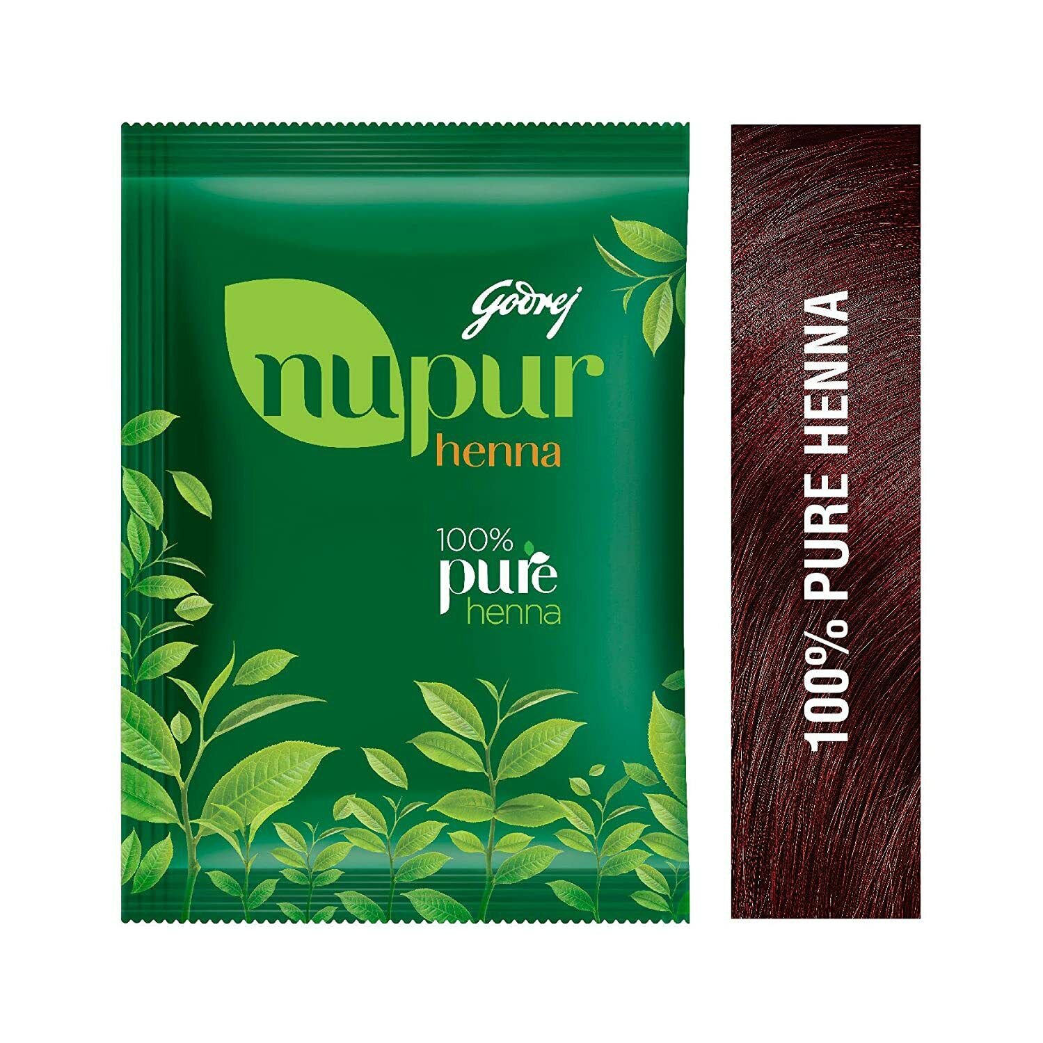Godrej Nupur Henna (Mehendi) Powder Natural 100 Pure 400g 14oz bag